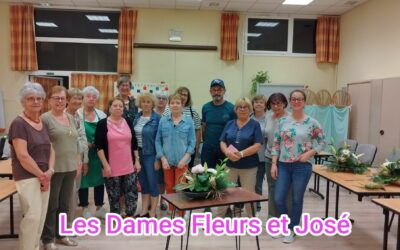 Diaporama : Art floral – Mercredi 20 mai – Avec José, les fleurs ont encore parlé